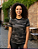 Camiseta Baby Look Feminina Camuflada Urbano - 100% Algodão - Imagem 2