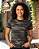 Camiseta Baby Look Camuflada Urbano - 100% Algodão - Imagem 2