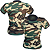 Camiseta Baby Look camuflada Americano - 100% Algodão - Imagem 2