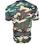 Camiseta Tática Militar Camuflado Americano Woodland - Imagem 3