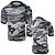 Camiseta Infantil Manga Curta Camuflada Urbano 100% Algodão - Imagem 2