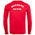 Camiseta Bombeiro Civil Vermelha Manga Longa Uniforme - Imagem 5