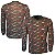 Camiseta Manga Longa Camuflada Aeronáutica Malha Dry Esporte - Imagem 2