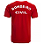 Camiseta Bombeiro Civil Vermelha – Malha Fria, Conforto e Durabilidade - Imagem 3