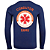 Camiseta Camisa Manga Longa Condutor SAMU Azul Malha Fria - Imagem 2