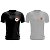 Camiseta Socorrista SAMU nas cores Preta e Branca - Imagem 1