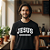 Camiseta Personalizada Jesus 100% Algodão Estilo College - Imagem 2