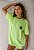 Camiseta Boyfriend Don't Be Moody Verde Neon Estonada - Imagem 2