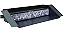 Estrobo Interno Led Vermelho Azul 12vc 24w Profissional - Imagem 1