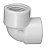 Joelho Roscavel PVC Branca 1X90 RR Krona PCT 0258 - Imagem 2