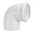 Joelho Esgoto 75MMX90 Krona PCT 0618 - Imagem 1