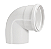 Joelho Esgoto 50MMX90 Krona PCT 0617 - Imagem 2