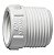 Bucha Reducao Roscavel PVC Branca 3/4X1/2 Krona PCT 0208 - Imagem 2