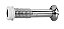 Tubo Ligaçao C/SPUD PVC Sanfonado Cromado Censi 7289 - Imagem 1