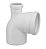 Joelho Esgoto 100MM C/VISITA 50MM Krona PCT 0622 - Imagem 1