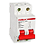 Disjuntor DIN Curva C Bipolar 50A Ourolux - Imagem 1