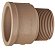 Adaptador Curto Marrom 20X1/2 LR Krona UN 0330 - Imagem 2