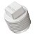 Plug Roscavel PVC Branca 3/4 Krona UN 0294 - Imagem 2
