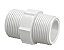 Niple Roscavel PVC Branca 1/2 Krona PCT 0287 - Imagem 1