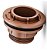 Adaptador Soldavel P/CX.D Agua 40X1.1/4 Marrom Krona UN 0344 - Imagem 2
