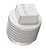 Plug Roscavel PVC Branca 1.1/2 Krona PCT 0296 - Imagem 2