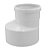 Reduçao Excentrica Esgoto 75X50MM Krona PCT 0654 - Imagem 1