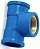 Te Azul SOLD C/BUCHA Latao 25MMX1/2 Krona PCT 0506 - Imagem 2