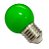 Lampada LED Bolinha Verde Bivolt 3W E-27 UP LED - Imagem 2