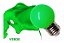 Lampada LED Bolinha Verde Bivolt 3W E-27 UP LED - Imagem 3