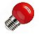 Lampada LED Bolinha Vermelha Bivolt 3W E-27 UP LED - Imagem 2