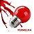 Lampada LED Bolinha Vermelha Bivolt 3W E-27 UP LED - Imagem 3