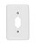 Placa 4 X 2 Tomada 1 Branca  Ilumi 20400 - Imagem 1
