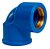 Joelho Azul SOLD C/BUCHA Latao 90º 25MMX1/2 Multilit UN 12.901 - Imagem 1