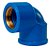 Joelho Azul SOLD C/BUCHA Latao 90º 25MMX1/2 Multilit UN 12.901 - Imagem 2