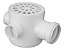 Caixa Sifonada Redonda C/GRELHA 100X100X50 Multilit UN 11.281 - Imagem 1
