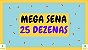 Planilha Mega Sena - Esquema 25 Dezenas com Garantia - Imagem 2