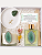 GIFT BOX VERDE HARMONIA | PORTA-JOIAS | VELA AROMA CHÁ BRANCO | AROMATIZADOR | PERSONALIZADO - Imagem 1