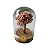 MINI REDOMA COM MINI BUQUET DE FLORES SECAS - GIFT ESPECIAL - Imagem 1