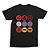 Camiseta Naruto - Sharingans (Preta) - Imagem 1