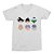 Camiseta Dragon Ball - Personagens - Branca (Tamanho P) - Imagem 1