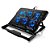 Base p/notebook c/6 coolers + 2 usb LED azul AC282 Multilaser CX 1 UN - Imagem 1