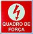 PLACA INDICATIVA DE QUADRO DE FORÇA - Imagem 1