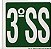 PLACA INDICATIVA - 3° SUBSOLO - Imagem 1