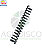 0503031679 MOLA COMPR 63 X 348 X 9,53 AST/MATIC (TATU / CIVEMASA) - Imagem 3