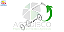 0501064232 FIXD RODA COMPACT V  PST2 (TATU) - Imagem 2