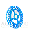 1010167 APOLLO DISCO AMENDOIM TITANIUM 56F TITANIUM AZUL - 17MM - Imagem 1