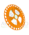 DISCO MILHO 28F RAMPFLOW MOD U 15,5 X 11,5 MM - LARANJA CLARO - Imagem 1