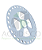DISCO MILHO 28F RAMPFLOW MOD U 11,5 X 8,5 MM - BRANCO - Imagem 1