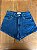 SHORT VINTAGE JEANS ESCURO - Imagem 1