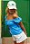 blusinha bordada azul - Imagem 3